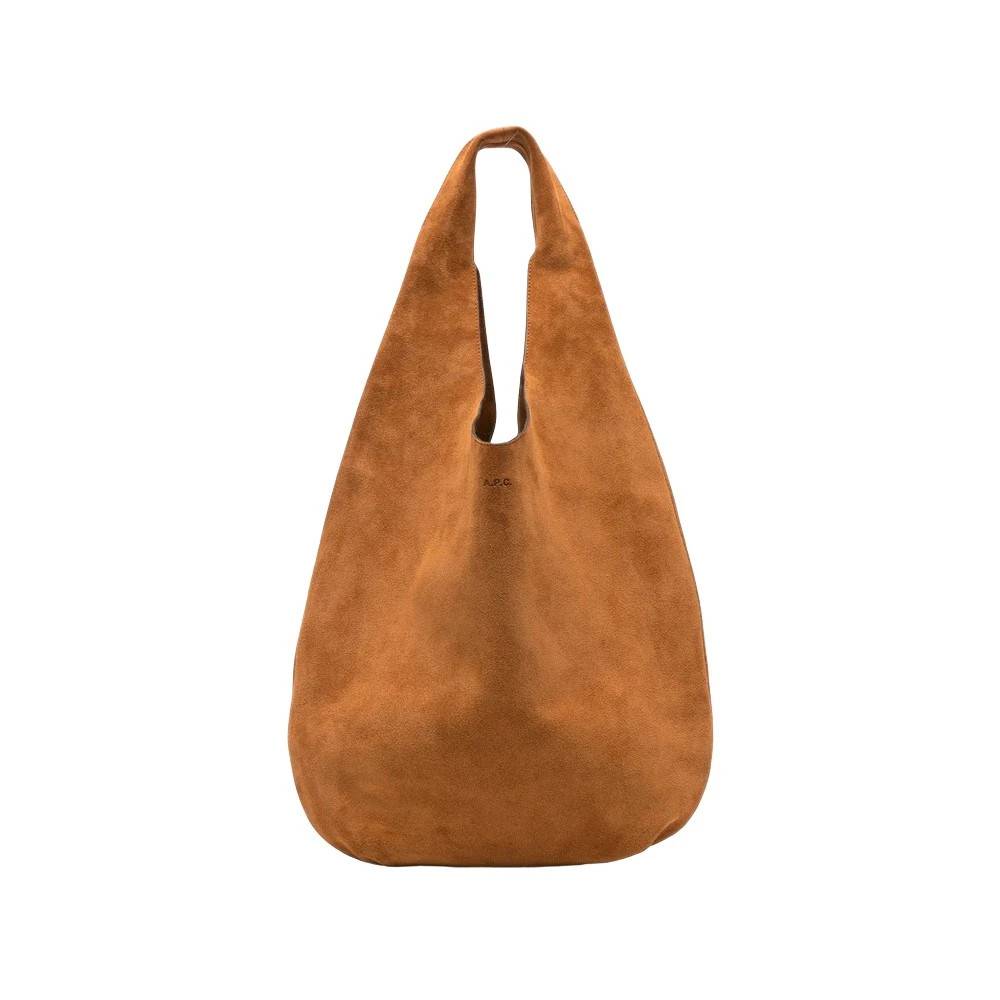 A.P.C. Le Neige Ruskind Skuldertaske - Tasker - Dame - Brun - ONE SIZE - Uld