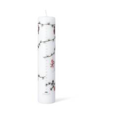 Kähler Hammershøi Christmas Adventsljus Ø5 cm 2025 - Vit