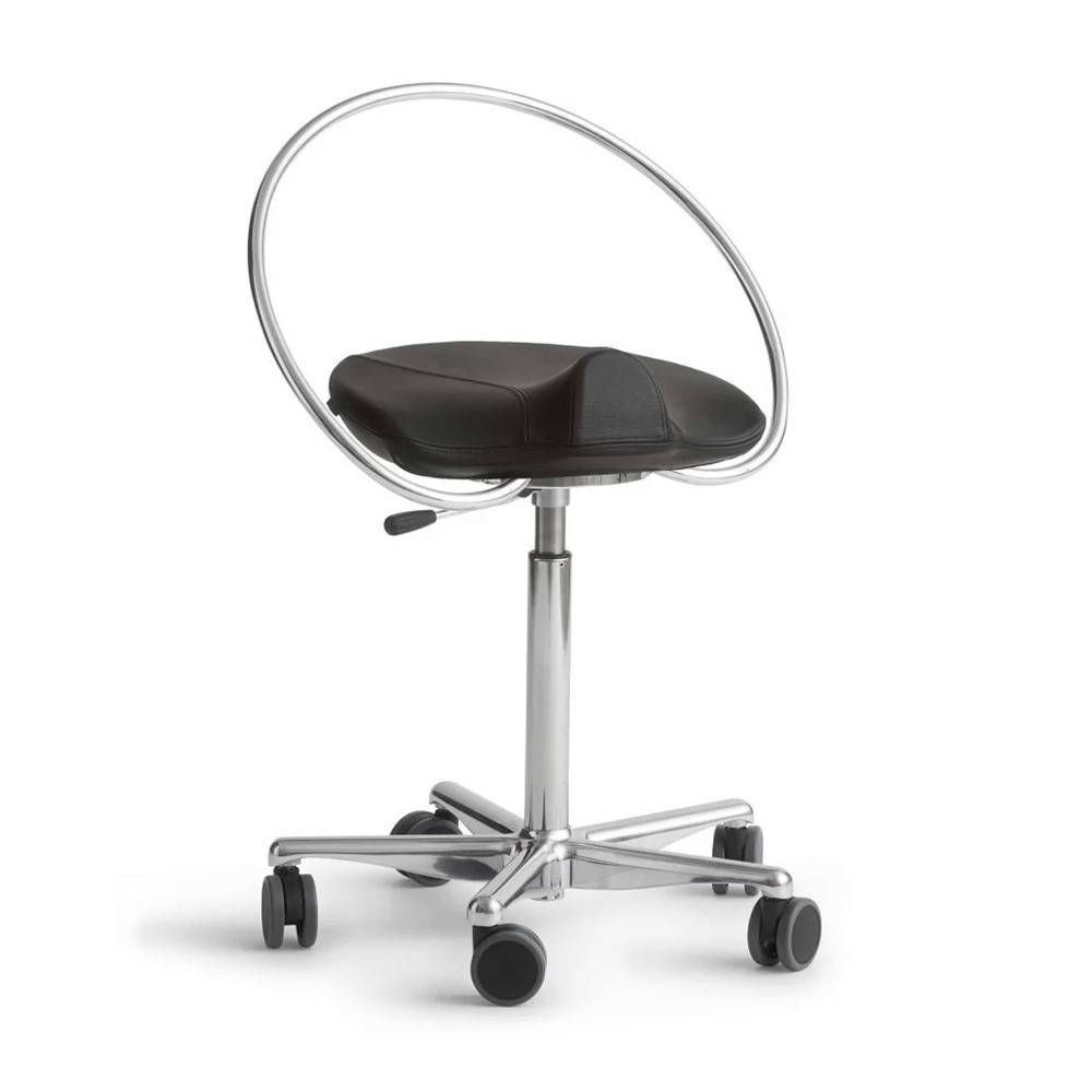 SPÆRRET Dynamostol InCharge Flex, 48-68 cm, sort Kunstskind Compound (m/bøjle).