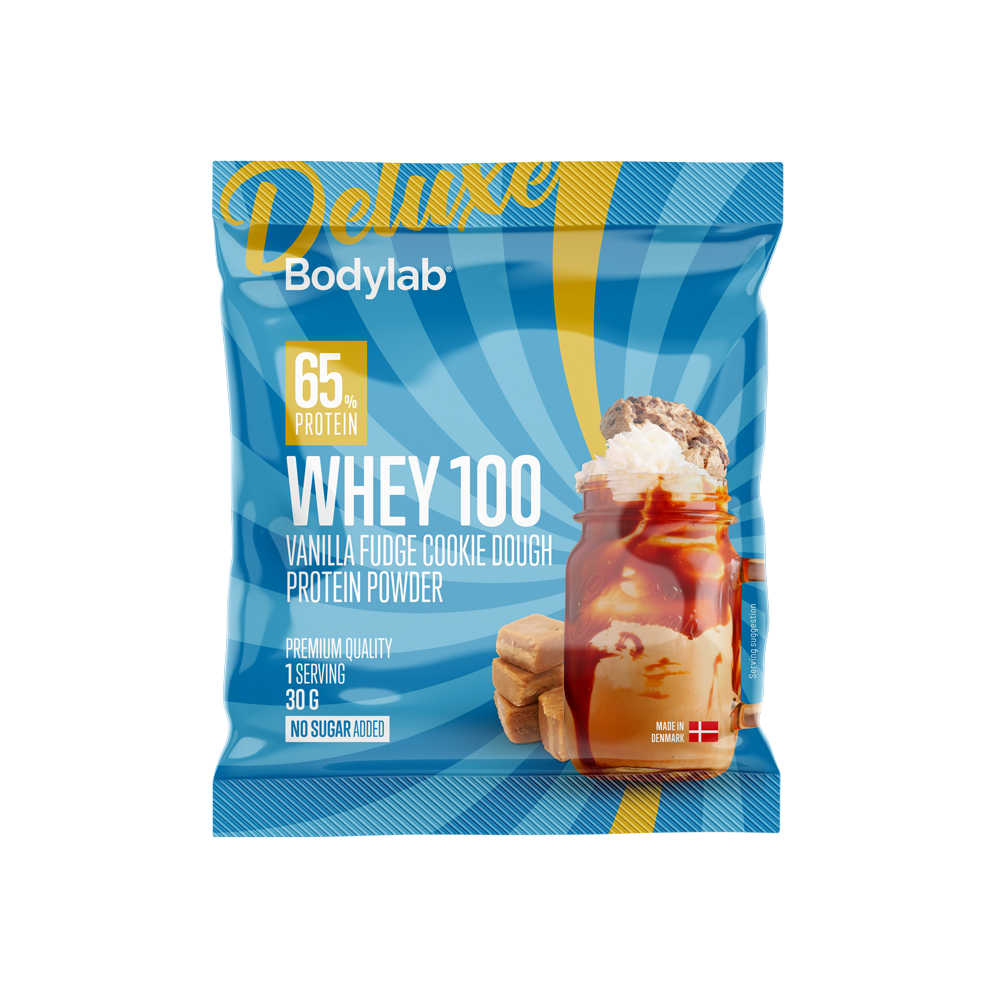 Whey 100 Deluxe Sample (30) - Vanilla Fudge Cookie Dough.