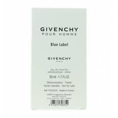 Givenchy Pour Homme Blue Label EdT 50ml (TESTER)