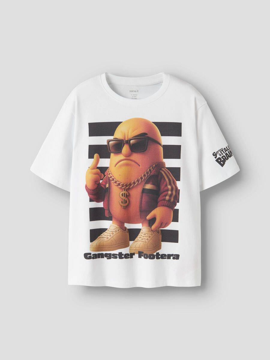 Italian Brainrot T-shirt - Vit - 134/140