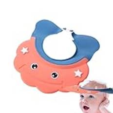 TODDLER SHAMPOO CAPS, KIDS Dusch Cap Shield - Småbarn Badvisirhatt för ögon- och öronskydd | Säkerhet barnbadhuvudskyddslock för, resor, skola