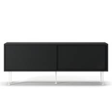 Decotique Vogue Mediebænk Med Ben 136 Cm grå / Hvid - Tv-bænke & Mediebænke Mdf Antracit - 190177-308812-308811