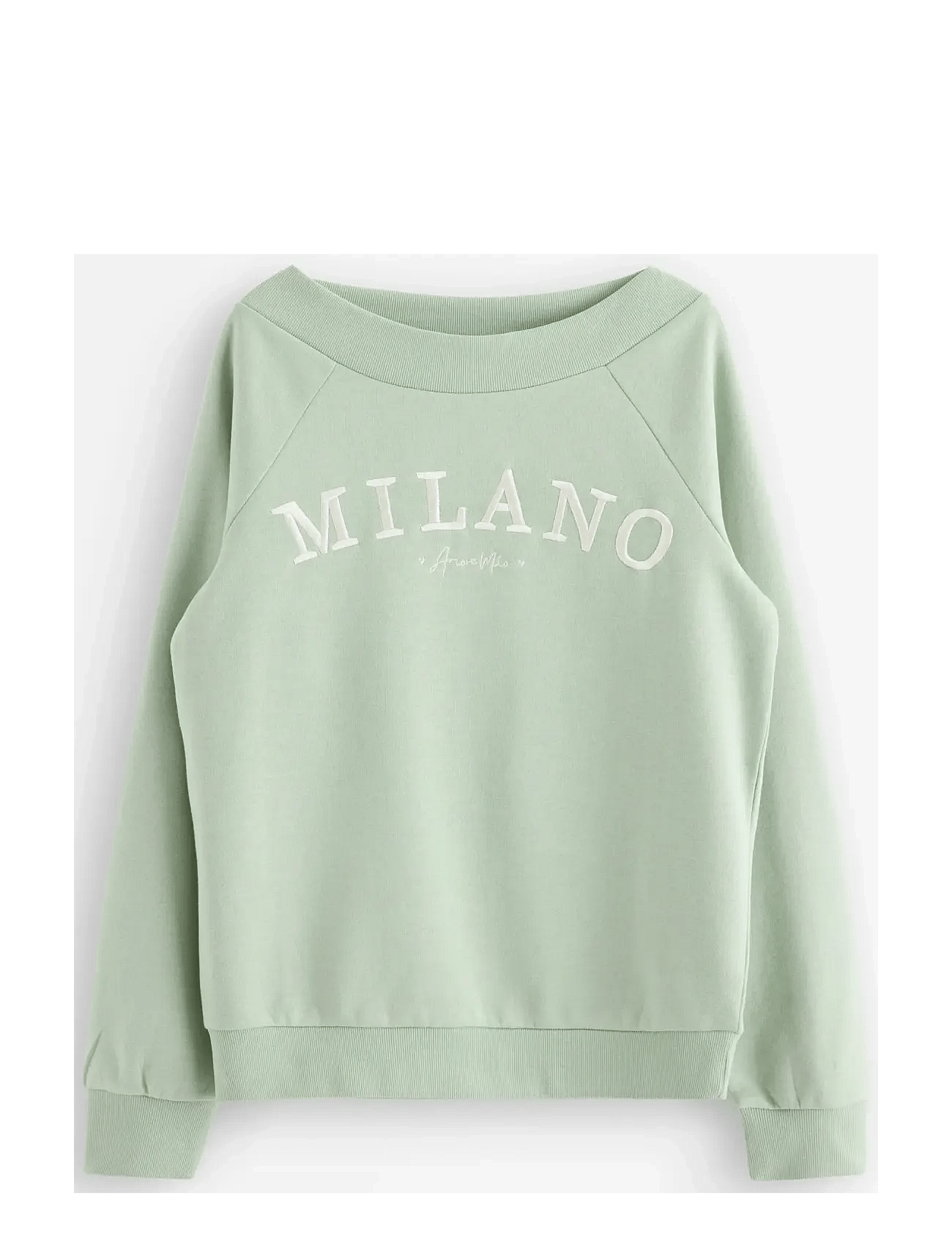 LINDEX Sweatshirt With Brushed Inside | Green | 128