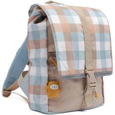 Backpack - Small - Cottage Blue Checks - Multi Print / One Size