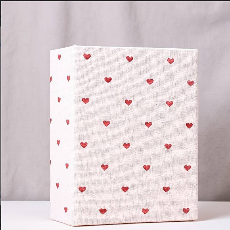 TEMU A 6-inch Cloth-covered Insert Album For 200 Photos, With Pocket Size Of 10.2*15.2cm, Suitable For Valentine's Day Gifts, Graduation Gifts, The Album Has Fifty Inner Pages, Which On