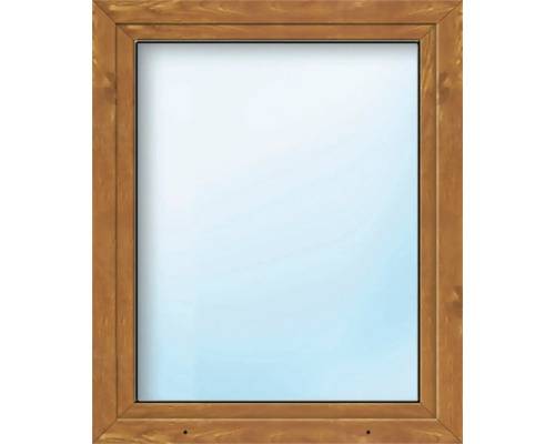 Fönster öppningsbart inåtgående ARON Basic+ PVC 60x80cm vit/golden oak dreh-kipp vänster isolerglas