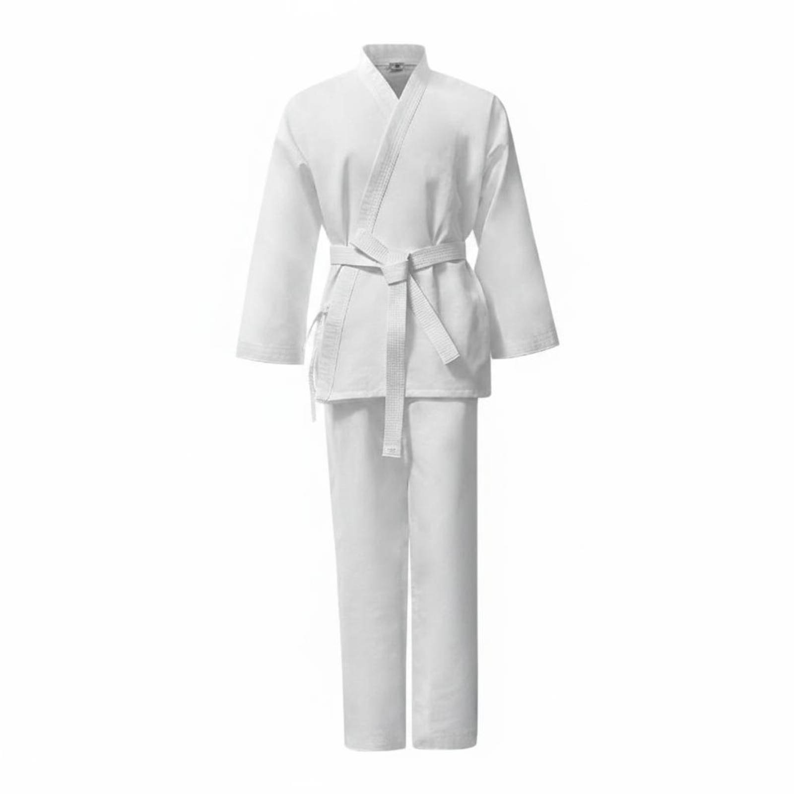 Karate Gi Bekväm Passform Outfit 3D Förtjockad V-ringning för Barn, Kvinnor