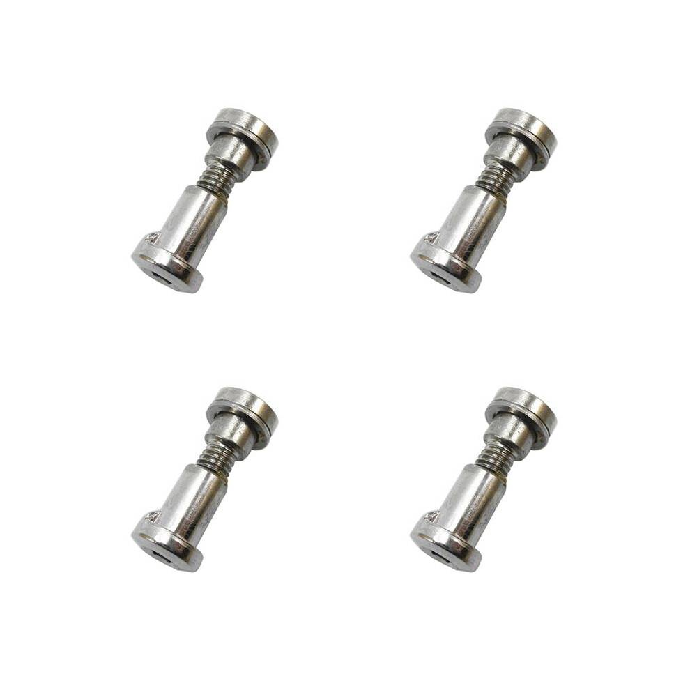 4X Bicycle Seatpost Screw Adjustment Bike Seatpost Clamping Binder Screw Bolt 15-25mm High Strength Steel Screw