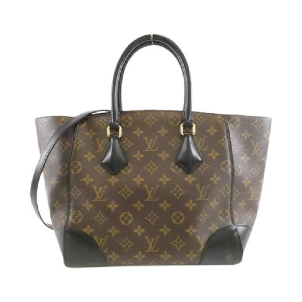 Louis Vuitton Vintage Pre-owned Canvas Håndtaske - Vintage - Dame - Sort - ONE SIZE -