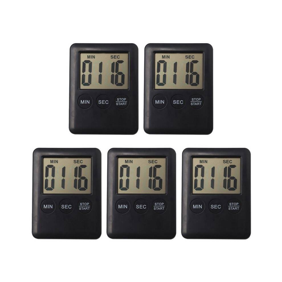 5X Kitchen Timer, Timer with Egg and Magnet