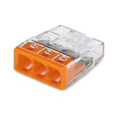 Wago 2273 hurtig-kabelsamler, 3 klemmer (0,5 - 2,5 mm²) | 1 stk | PRIS-MATCH