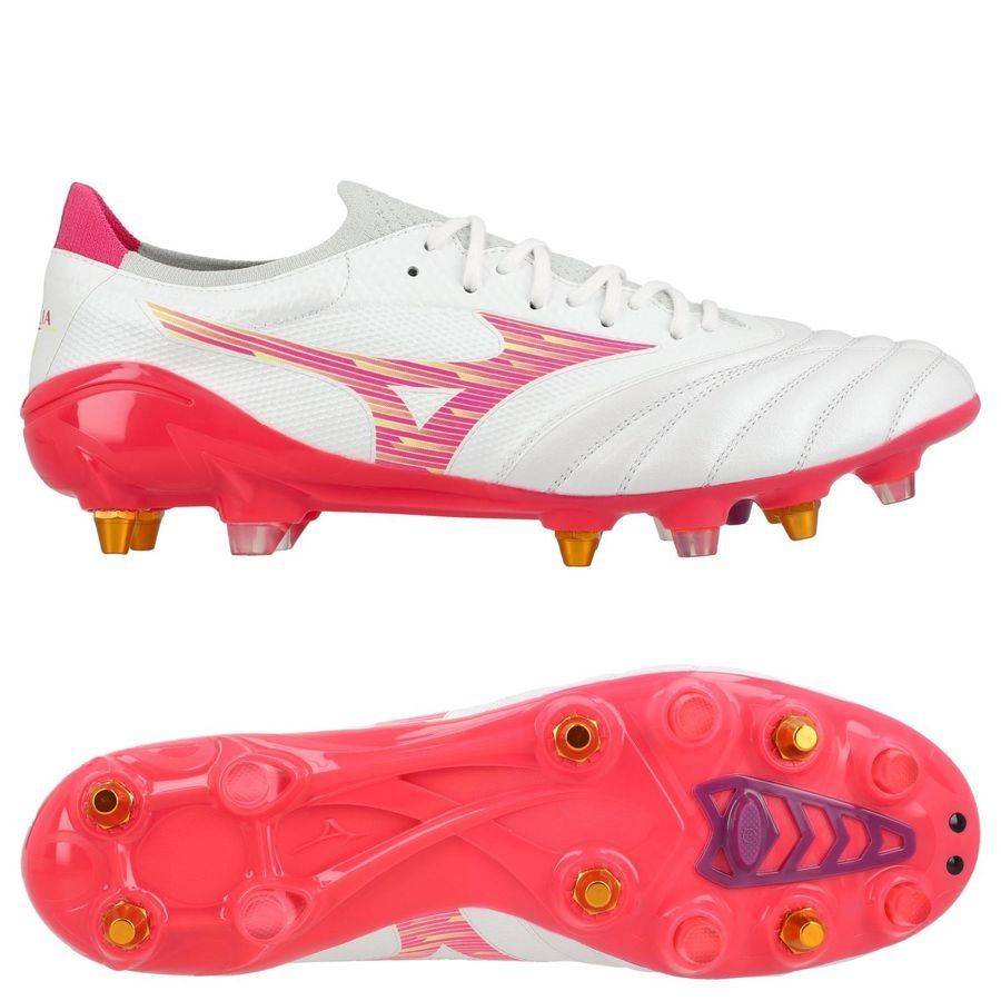 Mizuno Morelia Neo Iv Beta Elite Sg Blazing Flair - Vit/rosa Tetra/lila - Soft Ground (Sg) - ['Vit'] (43)