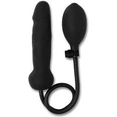 17 cm Pumpdildo - Inflatable Silicone Dong black