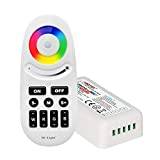 LIGHTEU®, 2,4 GHz LED-fjärrkontroll och RF-kontroller för RGBW (RGB + vit) LED-remsor, synkron styrning, Milight Miboxer fut028