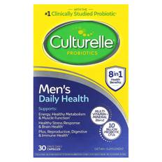 Culturelle, probiotic, men's daily health, 10 billion CFU, 30 capsules once daily
