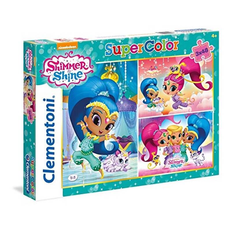 Clementoni 25218" Shimmer und Shine Puzzle, 144 Teile