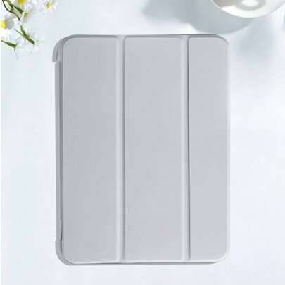 Skyddsfodral för surfplatta till Galaxy Surfplatta/Pad, fallskydd, ultratunn design, smart stativ, automatisk väckning/viloläge, lämplig för Apple Min - Ljusgrå (Multi-size)