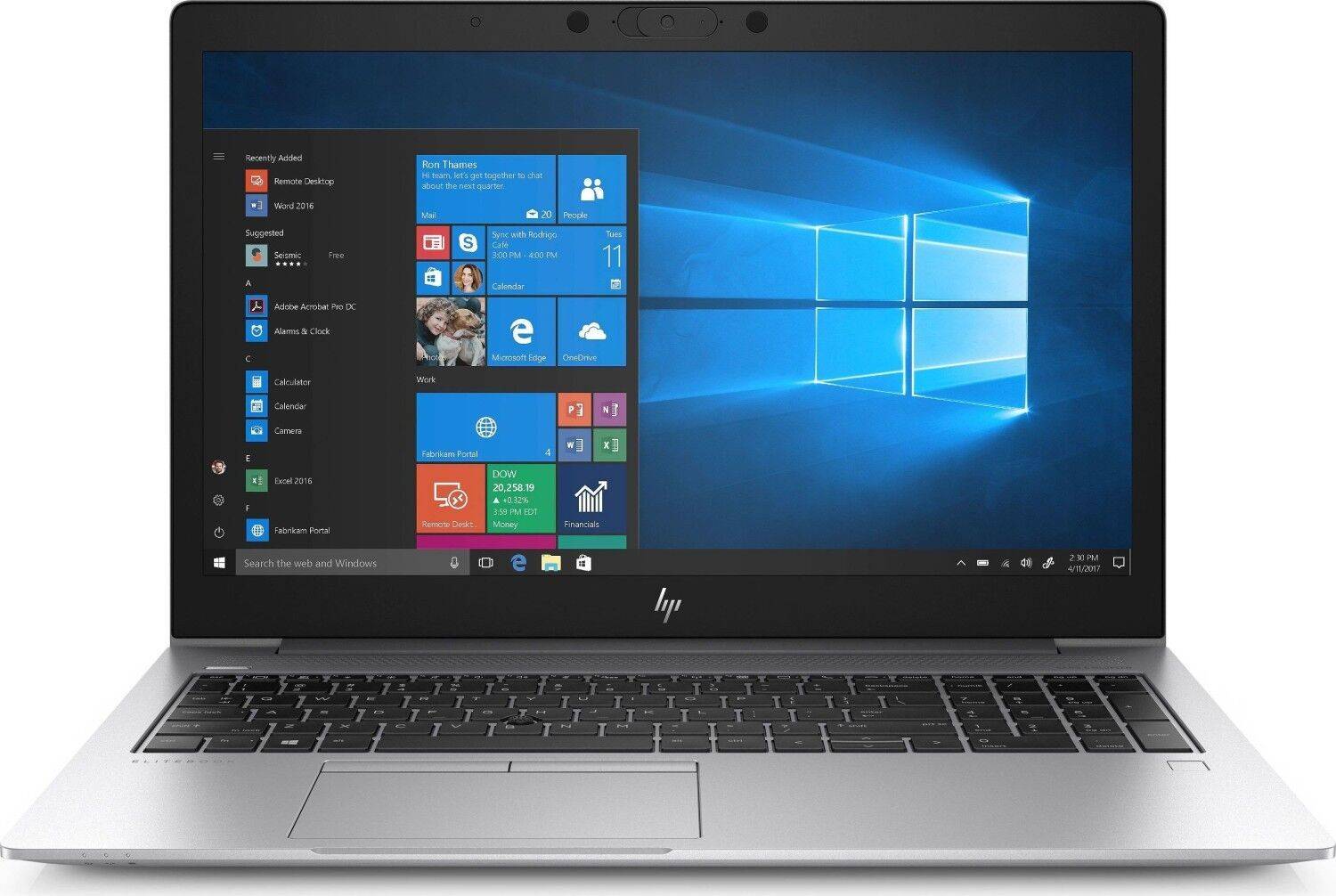 HP EliteBook 850 G6 | i5-8265U | 15.6" | 8 GB | 250 GB SSD | FHD | Webcam | Win 11 Pro | IT