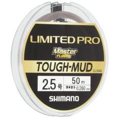 SHIMANO Line Limited Pro Master Fluoro 50m Mud Gray Fishing Line TOUGH-MUD No. 2.0