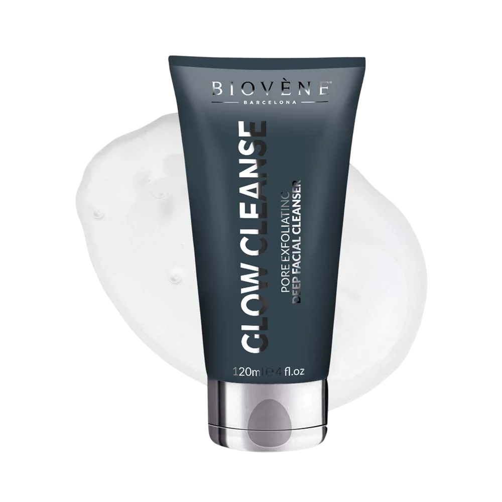 Biovene Glow Cleanse poreeksfolierende dyb ansigtsrens 120 ml Tester