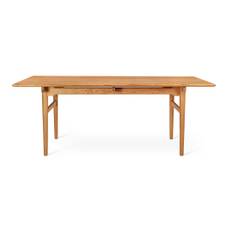 Matbord CH 327 Teak - 248x95 cm