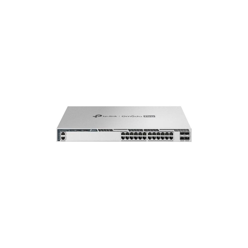 TP-Link Omada Pro S6500-24MPP4Y 24-Port 2.5G Stackable L3 Managed PoE++ Switch med 4×25G-portar