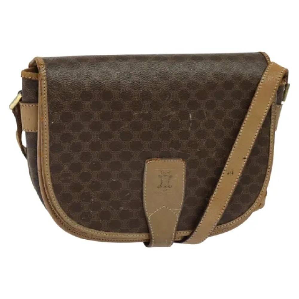 Celine Vintage Pre-owned Laeder celine-tasker - Vintage - Dame - Brun - ONE SIZE - Uld