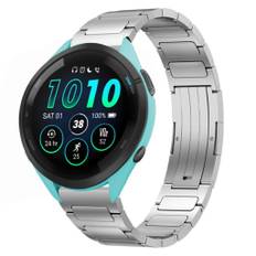 Garmin Forerunner 265 Urrem med Titanium legering, 22mm - Sølv