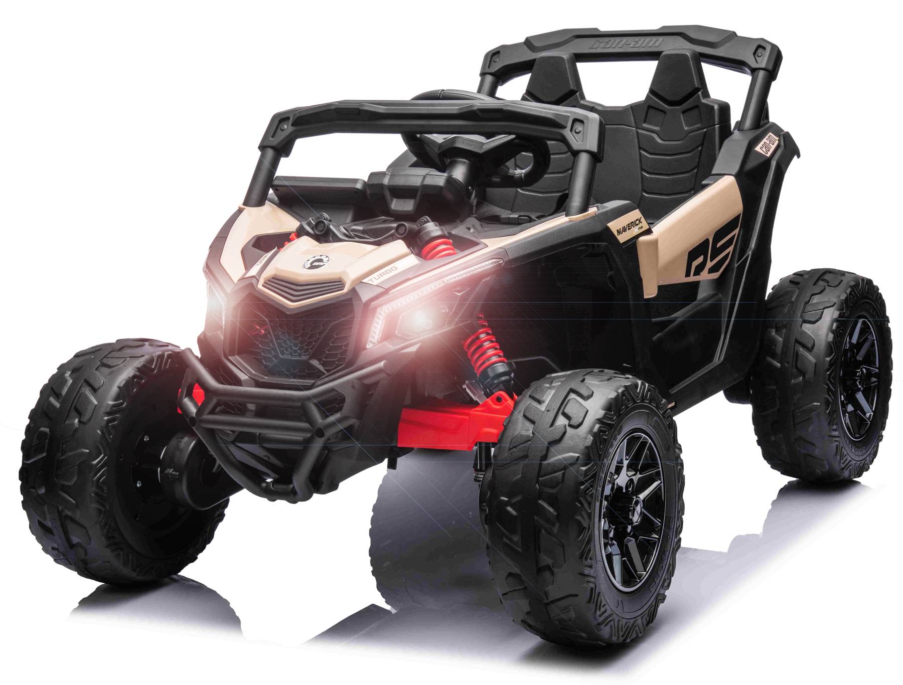 Can-Am Maverick UTV m/Lithium + 4xMotor + gummihjul + lädersäte