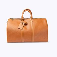 LOUIS VUITTON Keepall 45 Epi Cipango - Orange