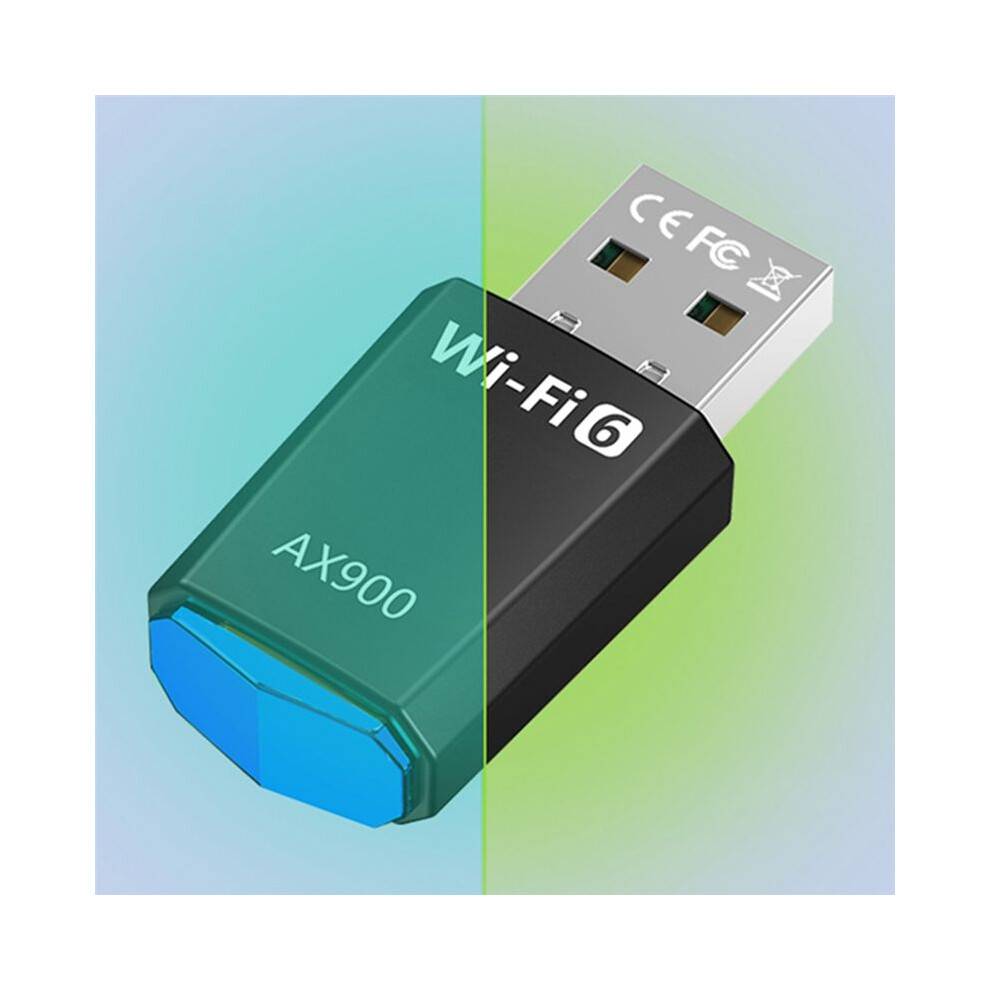 AX900 900Mbps USB WiFi Adapter Dual Band 2.4G/5Ghz WiFi 6 USB Adapter 900Mbps WiFi Adapter for Windows 7 10 11