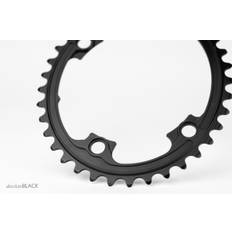 Absolute Black Oval Premium Klinge 110BCD 4huls asymetrisk lille - Antal tænder 38