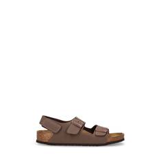 Milano Faux Leather Sandals - Brown - 26 - 27 - 29 - 30 - 31 - 32 - 34 - 36 - 37 - 39