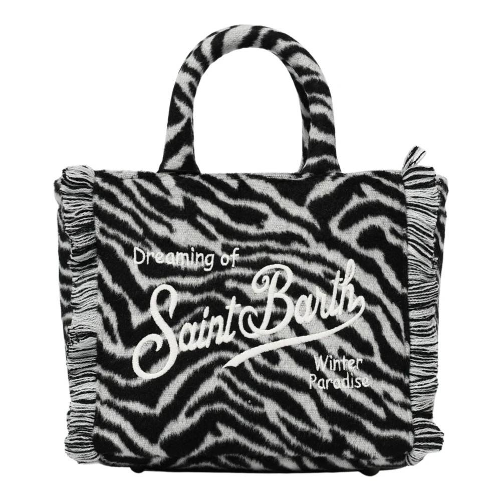 MC2 Saint Barth Vanity Mini Filt Tote Taske - Tasker - Dame - Flerfarvet - ONE SIZE - Uld