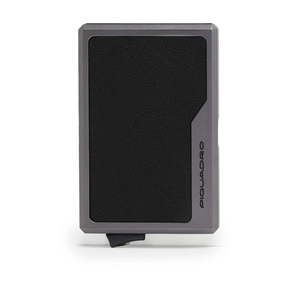 Piquadro, Accessoarer , Herr, ONE Size, Läder, MagSafe Pop-up Korthållare