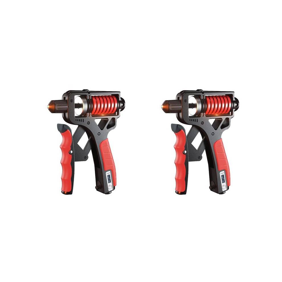 2X Grip Strength Trainer Adjustable Distance/Resistance 20-260LBSes, Ergonomic Non-Slip Rubber Hand Gripper