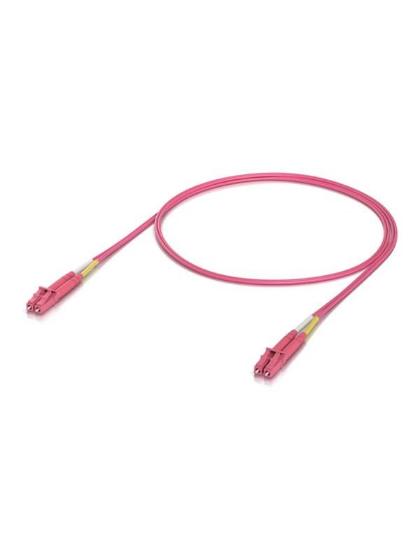 Ubiquiti UniFi OM4 Duplex LC UPC Fiber Patch Cable 1m (50-Pack) - Rosa - 1meter