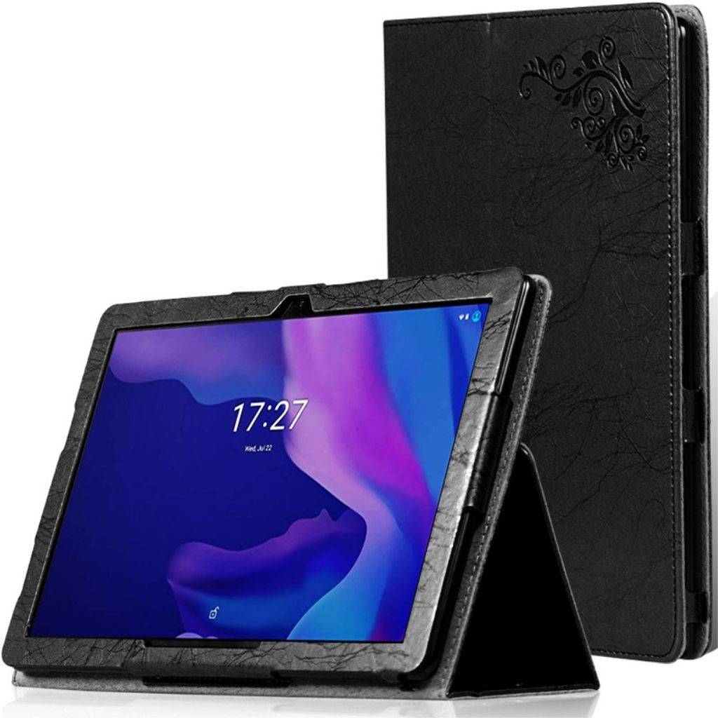 TCL Tab 10L Tryckt Fodral - Svart