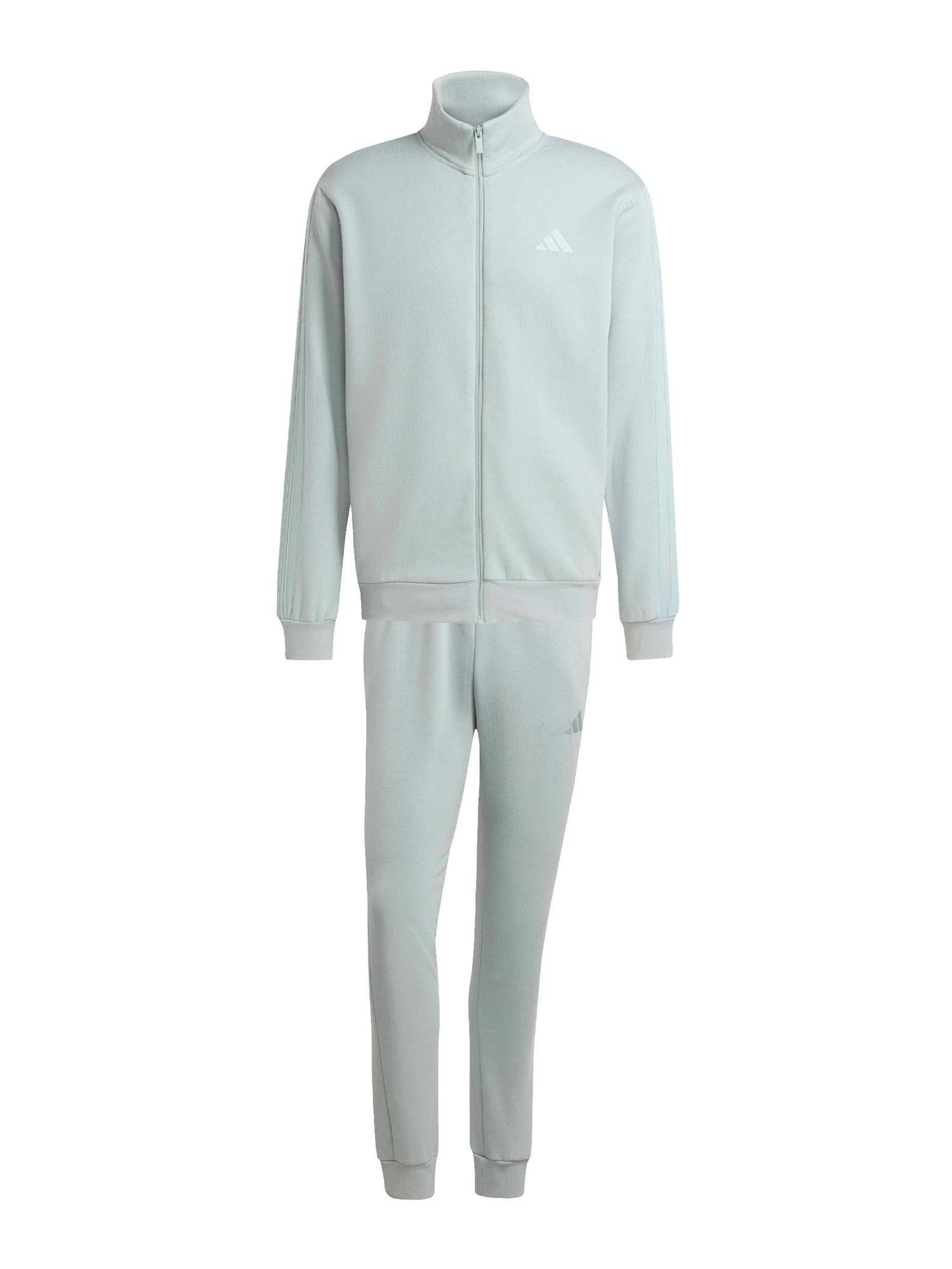 ADIDAS SPORTSWEAR Træningsdragt '3-STRIPES FLEECE'  pastelgrøn