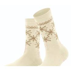 Falke halksocka i bomull & ull 46480 creme 2050