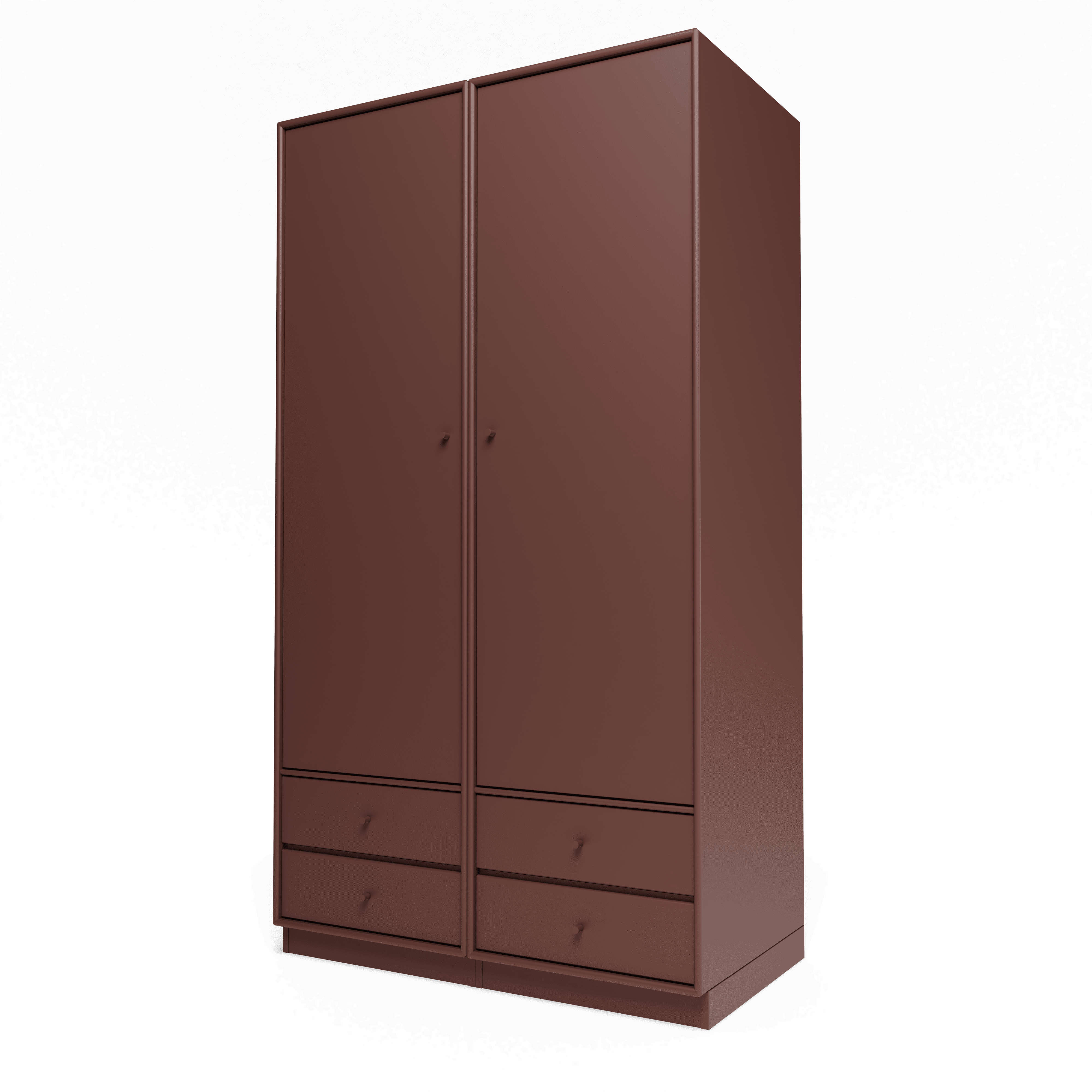 Attire IV garderobe, inkl. sokkel 7 cm fra Montana Masala - Jacobsen Plus