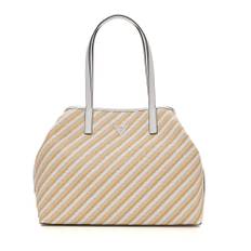 Guess, Väska, Dam, ONE Size, Polyester, Raffiaväska med avtagbar clutch