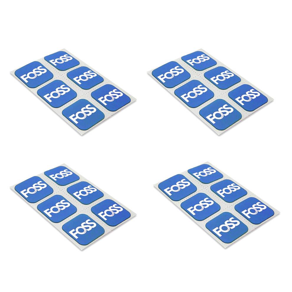 FOSS 24Pcs Bicycle Tire Patch Quick Drying Bike Tube Repair Pad Tool Inner Parches MTB Road Bike Repairing Tool