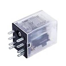 MY2P HH52P MY2NJ DPDTM miniatyrspole Allmänt elektromagnetisk mellanreläbrytare med uttag Bas LED AC DC(DC,12V)