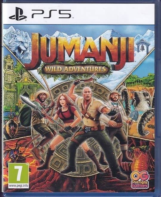 Jumanji Wild Adventures - PS5 (A Grade) (Genbrug)