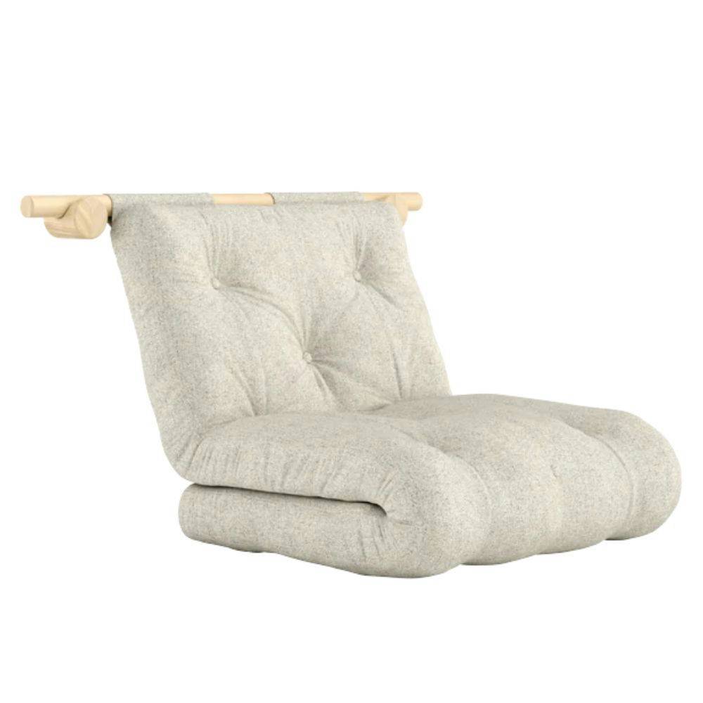 Karup Design Hooked Sleeper Chair (75x200 cm) Raw 100 Soft Chalk 640