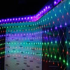 Solar fishing net lights Christmas outdoor park yard holiday decoration string lights vit