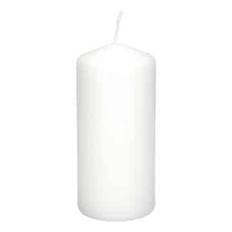 Blockljus Anton Paraffin 52h Vit 6x13,5cm